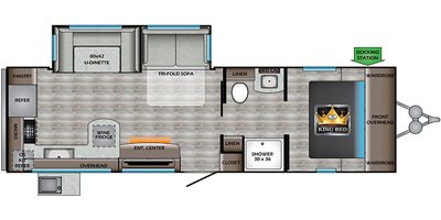 2020 CrossRoads Cruiser Aire CR28RKS floorplan