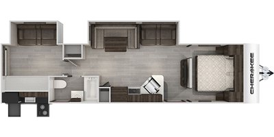 2020 Forest River Cherokee 294BH floorplan