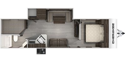 2020 Forest River Cherokee 274BRB floorplan