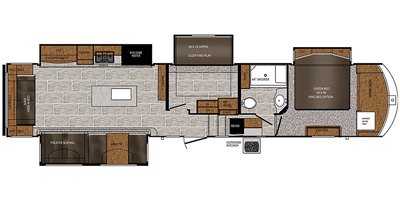 2020 Prime Time Manufacturing Crusader 382MBH floorplan