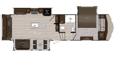 2020 Prime Time Manufacturing Sanibel 3102WB floorplan