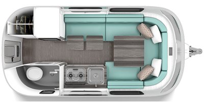 2020 Airstream Nest 16U floorplan