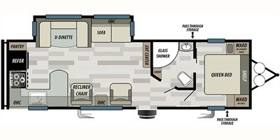 2020 Forest River Sonoma 2903RK floorplan