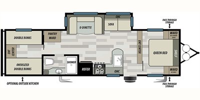 2020 Forest River Sonoma 3011BH floorplan