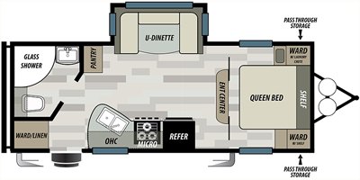 2020 Forest River Sonoma 2202RB floorplan