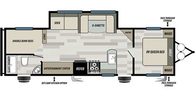 2020 Forest River Sonoma 2901BH floorplan