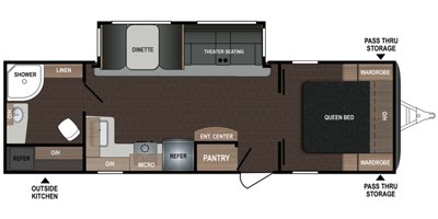 2020 Dutchmen Atlas 2732RB floorplan