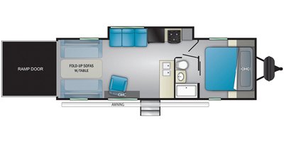 2020 Heartland Lithium LI 2714 floorplan