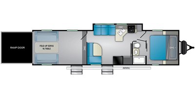 2020 Heartland Lithium LI 3113 floorplan