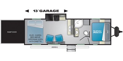 2020 Heartland Fuel 265 floorplan