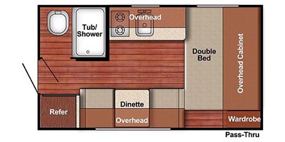 2020 Gulf Stream Conquest Super Lite 16RE floorplan