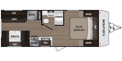 2020 Dutchmen Guide 2027RD floorplan