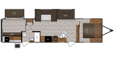 2020 Prime Time Manufacturing Avenger 32BHS floorplan