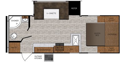 2020 Prime Time Manufacturing Tracer 22RBS floorplan