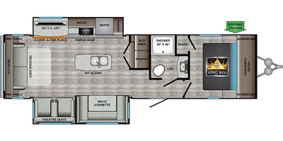 2020 CrossRoads Cruiser Aire CR30RLS floorplan