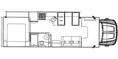 2020 NeXus RV Triumph Super C 30TSC floorplan