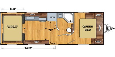 2021 Eclipse Iconic Limited 2314 SF-LE floorplan