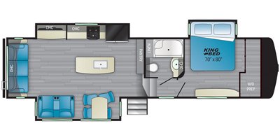 2021 Heartland Bighorn Traveler BHTR 32 RS floorplan