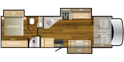 2021 NeXus RV Triumph Super C 33TSC floorplan