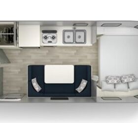 2021 Airstream Bambi 22FB floorplan