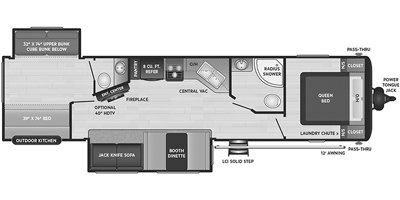 2021 keystone hideout travel trailer east all 338br