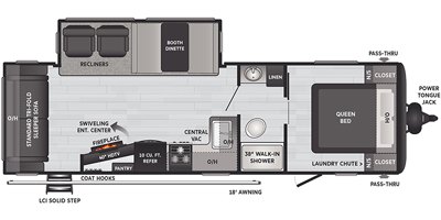 2021 keystone hideout travel trailer west 27rlswe