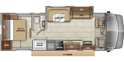 2021 Jayco Redhawk 29XK floorplan