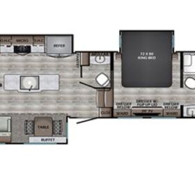 2021 CrossRoads Redwood RW3901MB floorplan