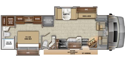 2021 Jayco Seneca 37RB floorplan