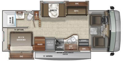 2021 Jayco Alante 26X floorplan