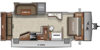 2021 Jayco Jay Flight SLX8 275RLSW floorplan