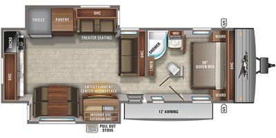 2021 Jayco Jay Flight 31MLS floorplan