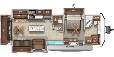 2021 Jayco Jay Flight Bungalow 40FBTS floorplan