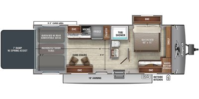 2021 Jayco Jay Flight Octane 277 floorplan