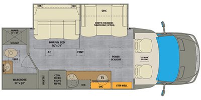 2021 Renegade Villagio 25RML floorplan