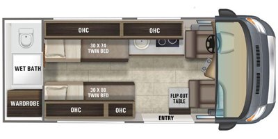 2021 Entegra Coach Ethos 20T floorplan