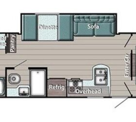 2021 Gulf Stream Ameri-Lite Ultra Lite 274QB floorplan