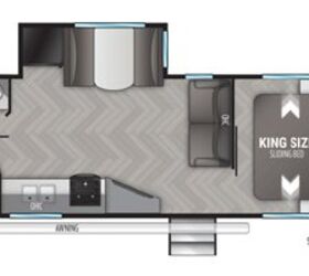 2021 Cruiser RV Shadow Cruiser Ultra-Lite SC259BHS floorplan