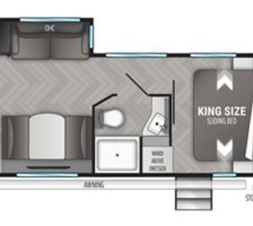 2021 Cruiser RV Shadow Cruiser Ultra-Lite SC248RKS floorplan