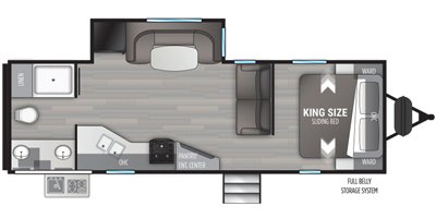 2021 Cruiser RV MPG Ultra-Lite MPG 2550RB floorplan