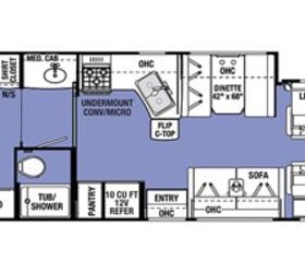 2021 Forest River Forester 3051S floorplan