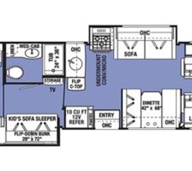 2021 Forest River Forester 3251DS LE floorplan