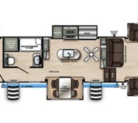 2021 Forest River Sandpiper 379FLOK floorplan