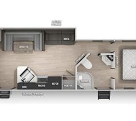 2021 Forest River Cherokee Grey Wolf 29TE floorplan