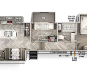 2021 Forest River Salem Hemisphere 369BL floorplan