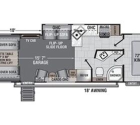 2021 Forest River Work and Play 29SS floorplan