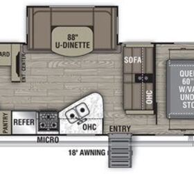 2021 Coachmen Freedom Express Ultra-Lite 275BHS floorplan