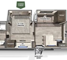 2021 Forest River Flagstaff Classic Super Lite 826MBR floorplan