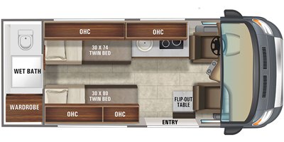 2021 Jayco Swift 20T floorplan