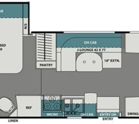 2021 Coachmen Leprechaun 210RS floorplan